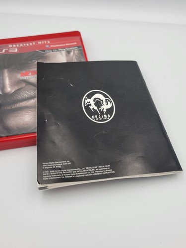 Metal Gear Solid 4 Guns of the Patriots PS3 Playstation 3 Greatest Hits - Picture 4 of 4