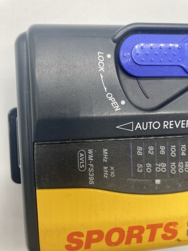 Sony Sports Walkman WM-FS395 *Tape Does Not Work* *Radio Works* READ!! - Picture 5 of 18