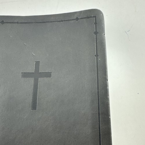 Zondervan New International Version Compact Pocket Bible Leather Gray-Blue - Imagen 3 de 17