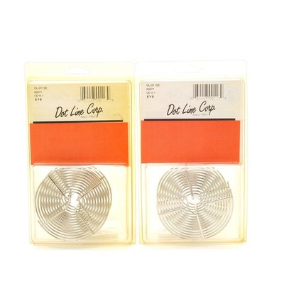 Set of 2 Dot Line Corp 35mm Stainless Steel Developing Reels