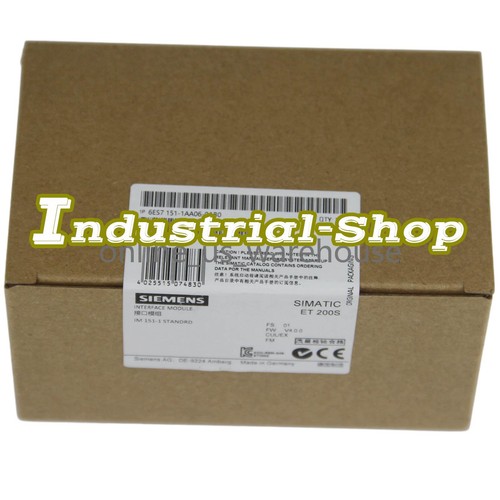 NEW Siemens 6ES7 151-1AA06-0AB0 6ES7151-1AA06-0AB0 - Picture 2 of 6
