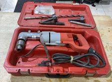 Milwaukee 1107-1 Corded 1/2" Right Angle Drill With Bits & Case