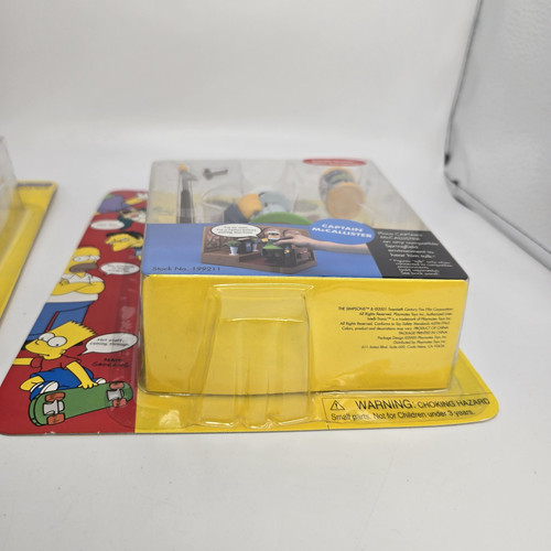 Playmates World Of Springfield NED FLANDERS & Capt. McCallister Simpsons Figures - Picture 4 of 9