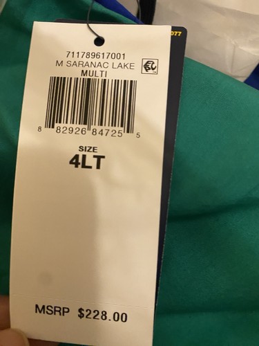 Polo Sport Hooded Popover Big & Tall Size 4LT - Picture 5 of 5