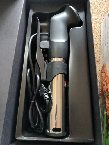 Chefman Sous Vide Zirkulator Präzisionskocher nie benutzt RJ39-V2 schwarz - Bild 5 von 6