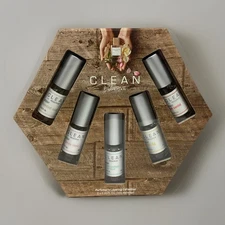 Clean Reserve Perfume Layering Collection 5x0.10oz ROLLERBALL As Pict, New!