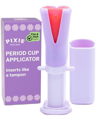 Pixie Menstrual Cup Applicator - Inserts Like A Tampon - Every Woman Can Now ...