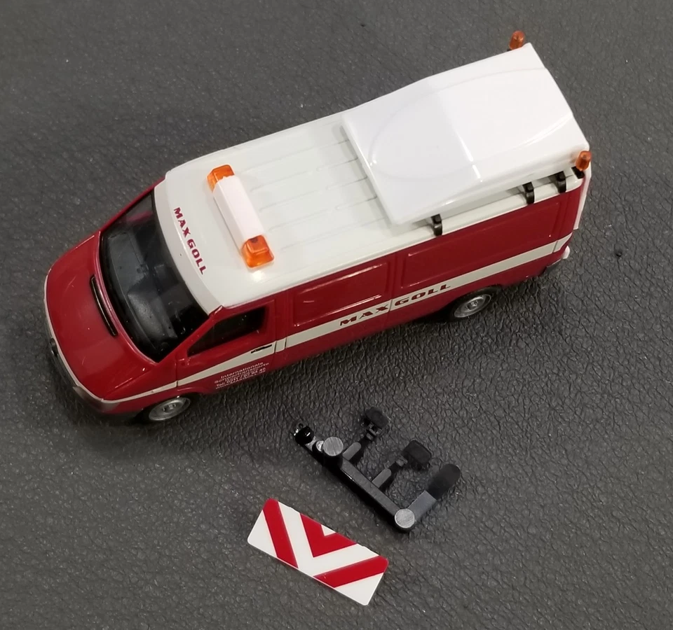 HERPA SERIE EXCLUSIVA HO 1:87 MB MERCEDES MAX GOLL VAN IOB Foto 4 de 4