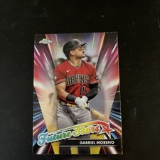 2024 Topps Chrome Gabriel Moreno Orange Future Stars  Diamondbacks No. FS-4