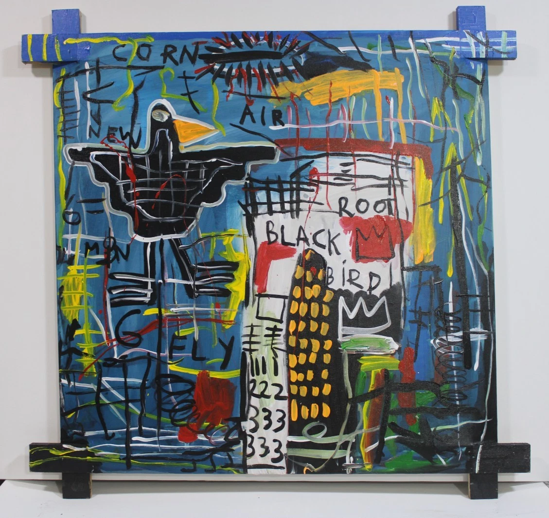 Jean-Michel Basquiat Canvas Art Original Paintings for sale | eBay