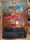 Patrick Mahomes II 2025 Panini Rookies & Stars Airborne RED Plaid Color Match🔥