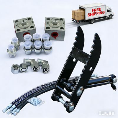 #ad #ad Hydraulic Thumb Clip Clamp Fits For Mini Excavators Small Digger Attachment Kit $139.00