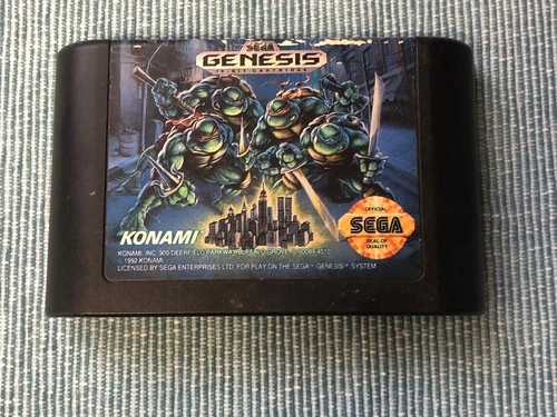 Teenage Mutant Ninja Turtles: The Hyperstone Heist (Genesis, 1992) Cart Only