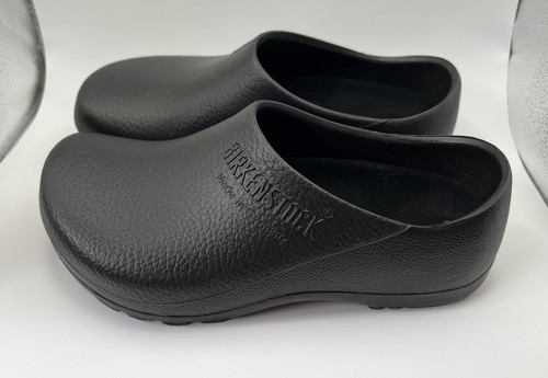 Birkenstock Birki's PROFESSIONAL Black Clogs - Size 39 Mens 6 Women’s 8 - Picture 2 of 6