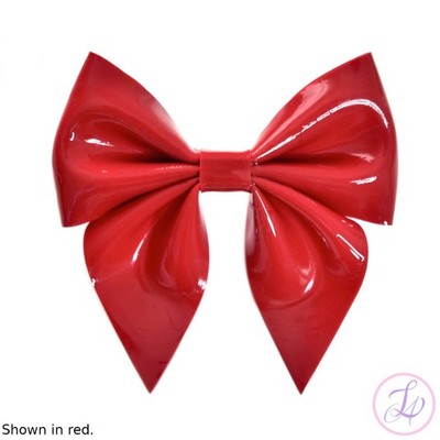 Süße kleine Latex Gummi Mini Schleife Haarspange - Hand Made in England