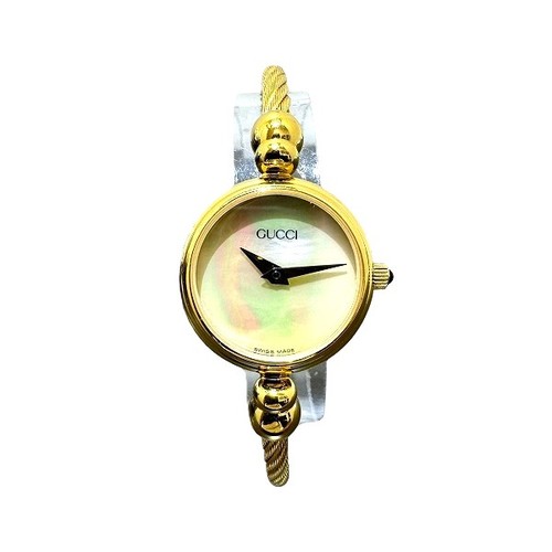 Gucci Bangle Watch 2700.2.L Quartz Women Used Fast Shipping From Japan