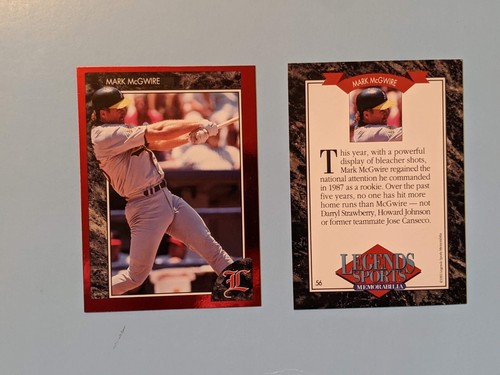 U Pick from 150 Different Mark McGwire items - Picture 141 of 162