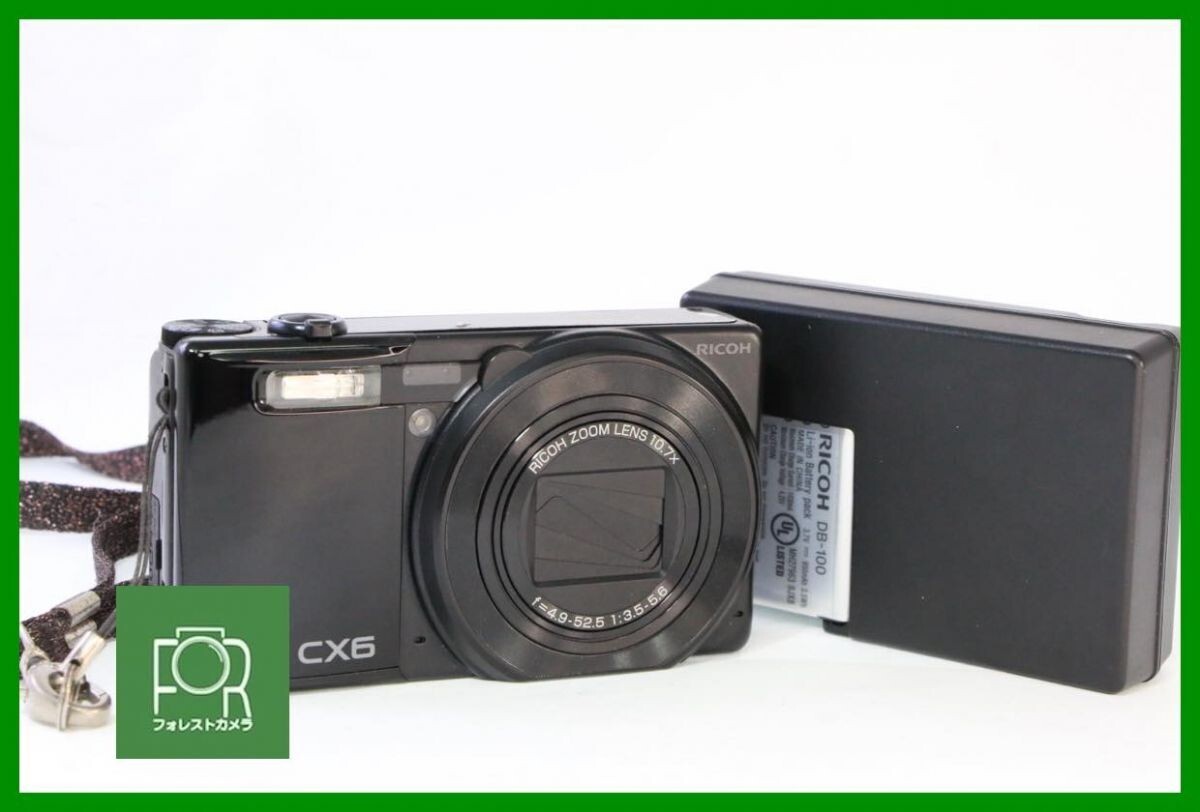 RICOH CX6 10.0MP Black Digital Camera From Japan | eBay