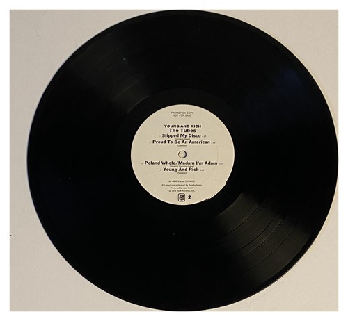 The Tubes Young And Rich 1976 A&M Records SP-4580 Promo Rock EX - Picture 4 of 6