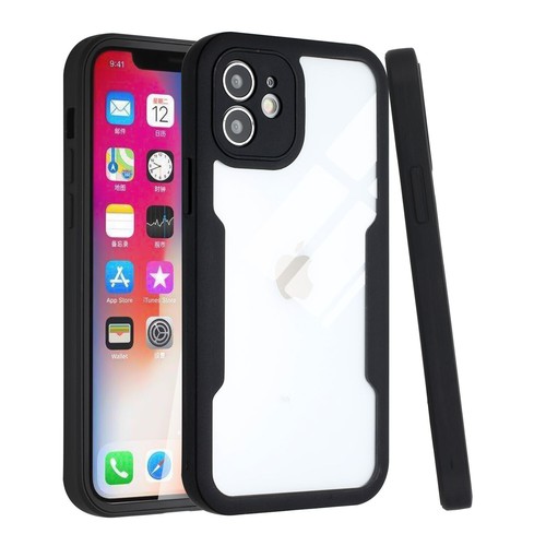 For Apple iPhone 13 Pro Clear Case with Screen Protector Slim Full Body Cover - Picture 5 of 17