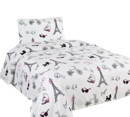 KIDS SHEET COMPLETE SETS AND PRINTED DESIGN FLAT, FITTED SHEET AND PILLOW CASE - Picture 41 of 77