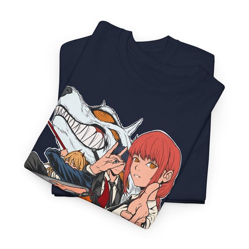 Makima Power Denji Aki Shirt Chainsaw Man Anime Tee T-Shirt Waifu Ecchi Sexy CSM - Bild 83 von 104