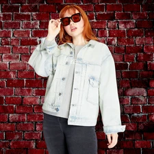 Made & Crafted by Levi's Love Letter Poolside Type II Trucker Jacket XS nwt