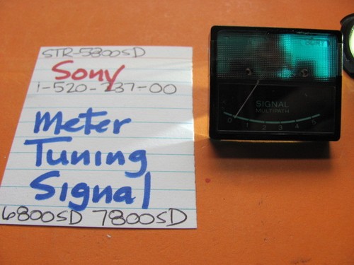 📈SONY 1-520-237-00 METER TUNING SIG STRENGTH STR-5800SD STR-6800SD STR-7800SD - Picture 2 of 2