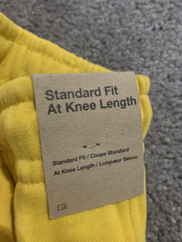 LARGE Nike Men’s Sportswear Sport Essentials+ Fleece Shorts - VIVID SULFUR - Picture 11 of 11
