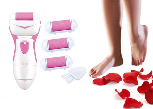 Callus Remover Electric Pedicure Foot File Dead Dry Skin Remover with 2 & 4 Head - Picture 10 of 16