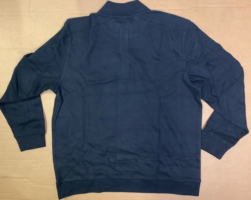 Greg Norman Signature Series Men Natural Performance XL Black 1/4 Zip LS Sweater - Picture 9 of 12