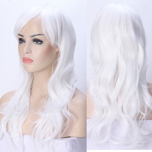 Full Wig Long Curly Straight Synthetic Hair With Blonde Wigs For Women Ladies m7 - Picture 81 of 138