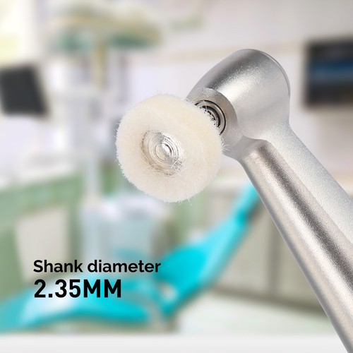 Cepillo de pulido dental RA cabra rueda de pulido de 2,35 mm para herramientas rotativas - Imagen 19 de 33