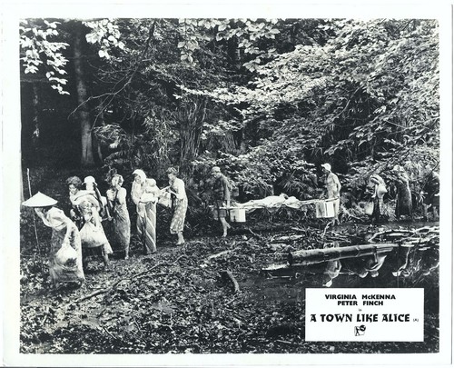 A Town Like Alice 8x ORIGINAL UK FOH Lobby Cards Virginia McKenna 1956 - Picture 9 of 12