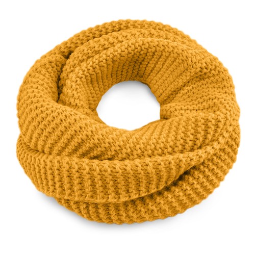 Damen Loopschal Strickschal Schlauchschal Winterschal einfarbig Neverless® - Bild 5 von 10