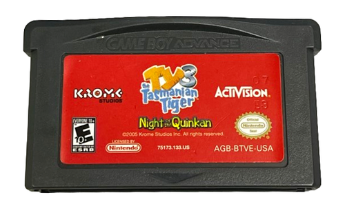 Ty 3 Night of the Quinkan Nintendo Gameboy Advance GBA *Complete* Boxed - Picture 5 of 10