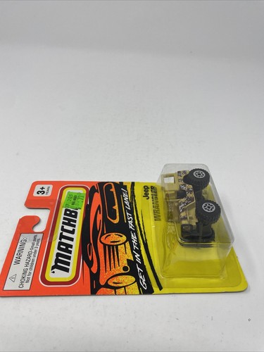 1994 Matchbox Jeep Wrangler #20 Tan - Picture 3 of 7