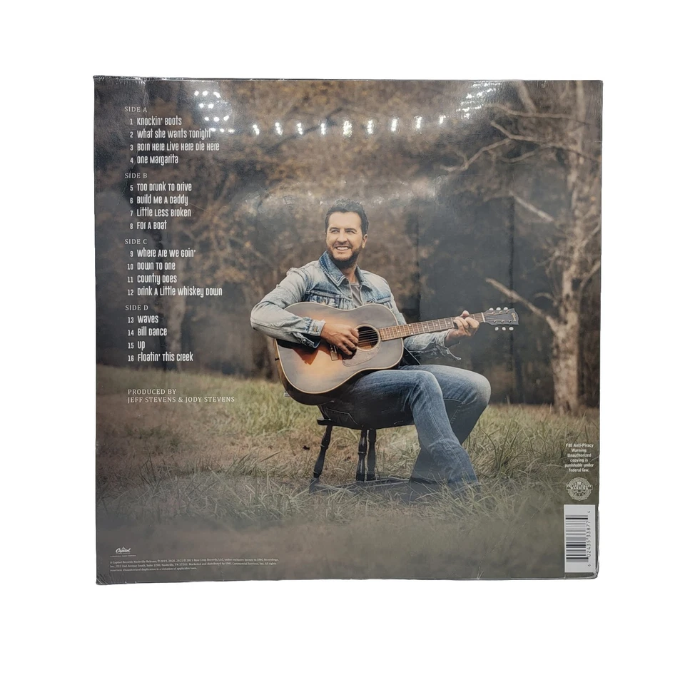 Luke Bryan - Born Here Live Here Die Here (LIMITED DELUXE EDITION Blue Vinyl) - Image 2 of 4