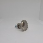 Brushed Nickel Round Cabinet Drawer Pull