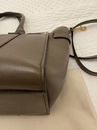 Mulberry Zipped Bayswater Leather Bag - Clay - Picture 10 of 15