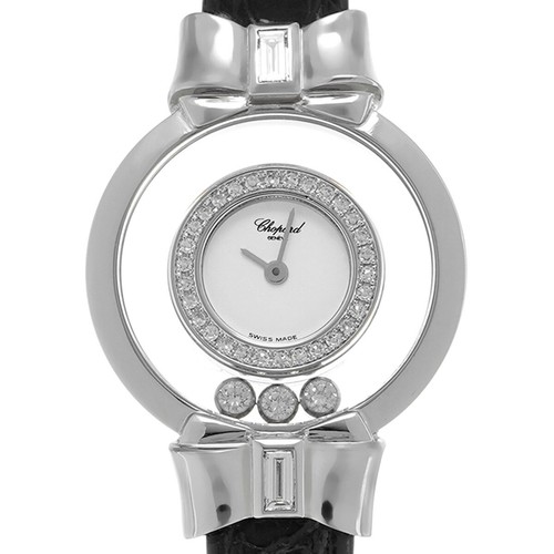 CHOPARD Happy diamond 20/5334 White/Blanc/diamond Ladies Watches quartz Used... - Picture 5 of 5