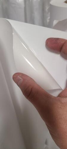 Adesivo decalcomania rimovibile bianco lucido e opaco 3,4mil vinile autoadesivo - Foto 7 di 23