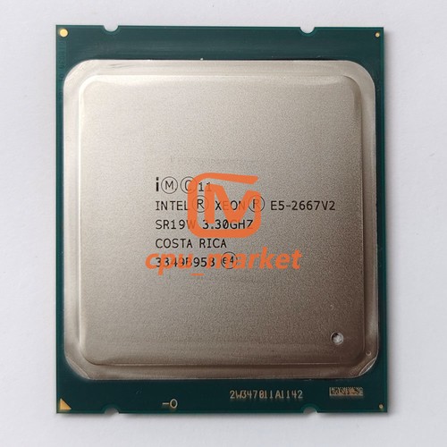 Intel Xeon E5-2667 v2 SR19W 3.3GHz LGA2011 8 Cores CPU Processor - Picture 2 of 3