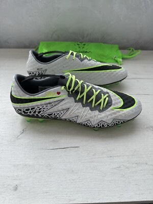 Nike Hypervenom Phinish FG Green Platinum Football Soccer Cleats