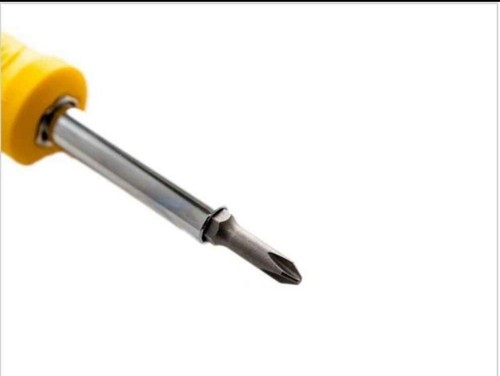 Stanley 6-in-1 Quick Change Interchangeable Screwdriver Flathead Phillips Nut  - Picture 2 of 4