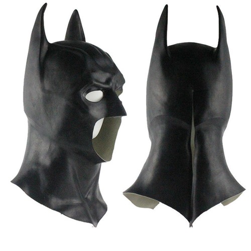 Cosplay Batman Mask Batman Superman Latex Mask Cosplay Halloween Mask Adult - Picture 1 of 5