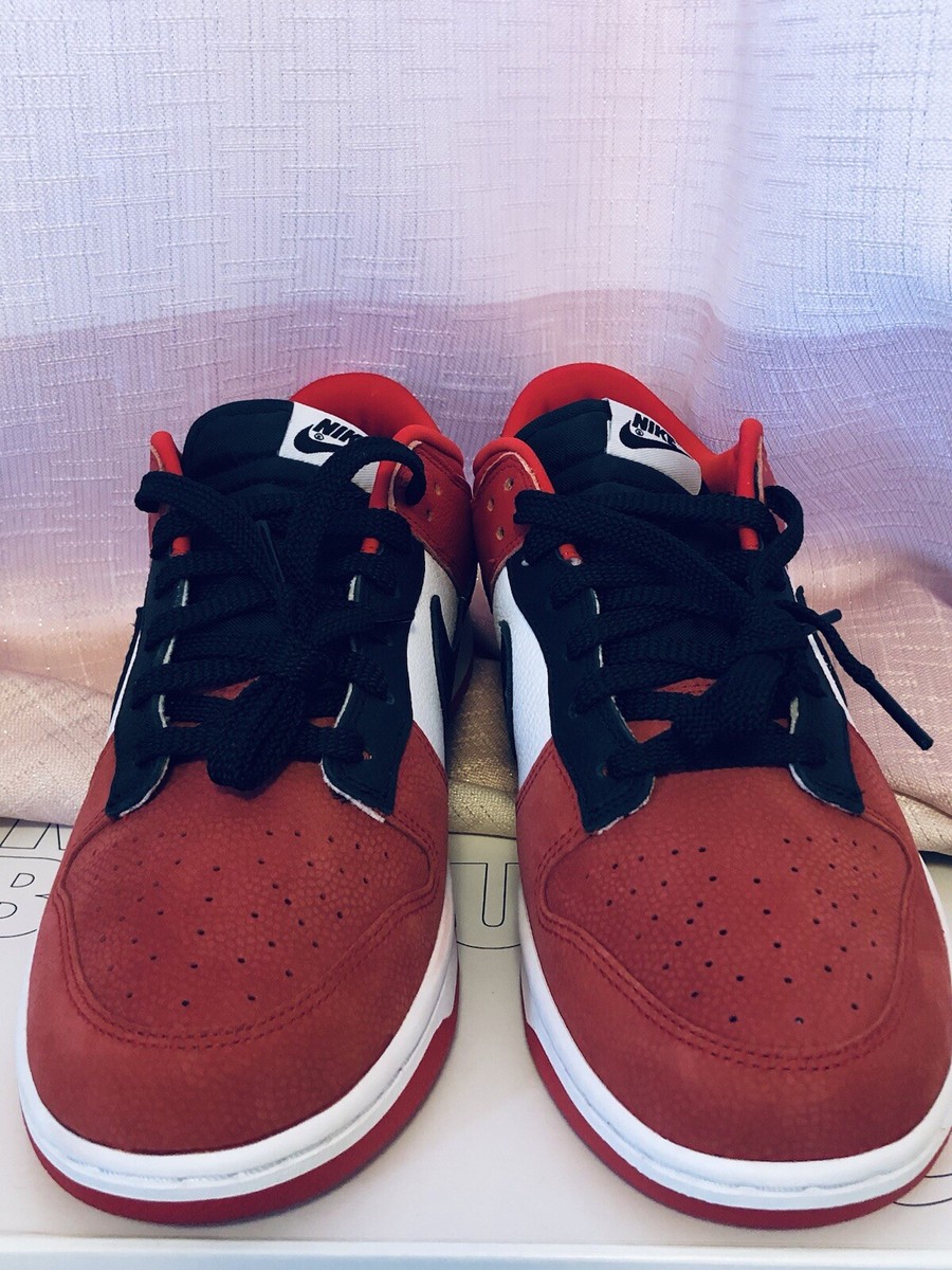 Nike Dunk Low By You Chicago Colorway Black Red AH7979-992 Men\'s Size 13 NEW Nike Dunk Low By You Chicago Colorway Black Red AH7979-992  main image 2