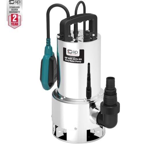SIP SUB 3075-SS Heavy-Duty Dirty Water Pump