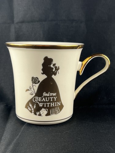 BEAUTY & THE BEAST Disney Showcase cup Belle Princess mug Disney Showcase Lenox