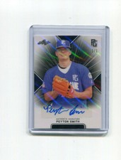 2020 Leaf Perfect Game All American Gameday Black Shimmer Peyton Smith Auto 1/1